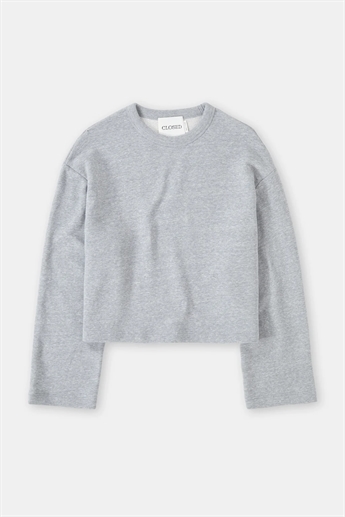 Closed, C95264 Crewneck, Grey Melange